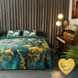 Kayori Uchiko Dekbedovertrek Groen – 100% Biologisch Katoen-Satijn