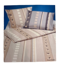 Dromen dekbedovertrekset Down Feather blauw 140 x 200/220