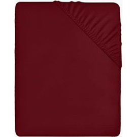 Damai hoeslaken matras 80/100 x 200/210 Bordeaux - Voorraad opruiming