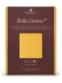 Bella Donna fitted sheet jersey kl. 0040 gold yellow