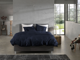 Heckett Lane - Zohome Satinado Navy Blue 240 x 200/220