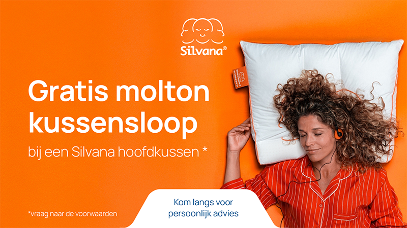 Silvana actie kussen molton