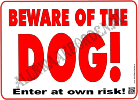 BEWARE OF THE DOG 216