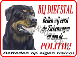 ROTTWEILER 174...Bij Diefstal!!