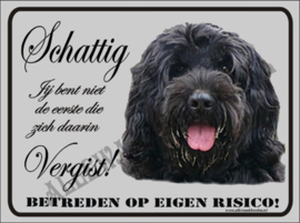 LABRADOODLE 559 (Zilver Zwart)