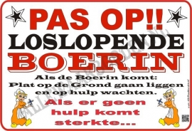 Loslopende Boerin 218 B