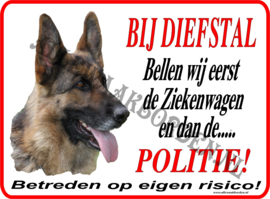 DUITSE HERDER 130...Bij Diefstal etc. !!