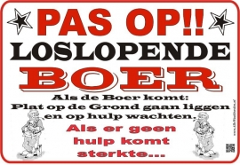 LOSLOPENDE BOER 218 A