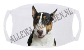 BULLTERRIËR 119 WIT (Mondkapje)