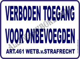 Verboden Toegang 243