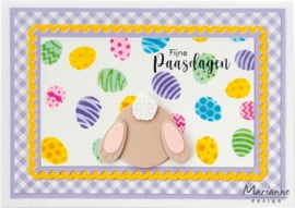 Creatables stencil Bunny pompom LR0899