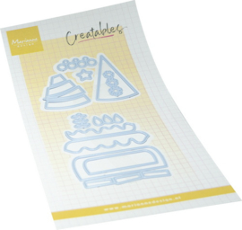 Creatables stencil Birthday set LR0942