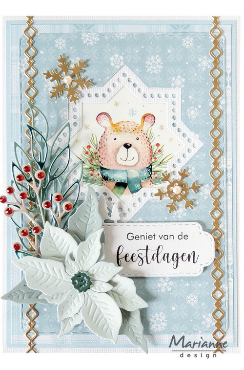 Craftables stencil Open star set CR1702