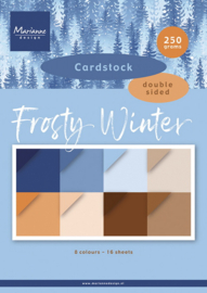 Pretty Papers bloc Frosty Winter A4 cardstock PK9227