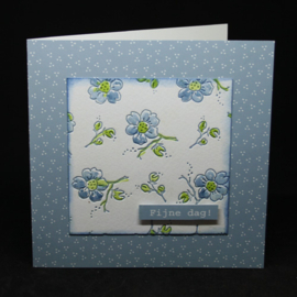 Embossing folder Leane: blossom 35.0676