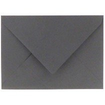 6 x envelop rechthoekig 114x162mm - C6 donkergrijs (971)