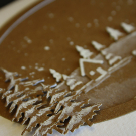 Lea’bilitie stans Diorama Winter Landschap 45.7552