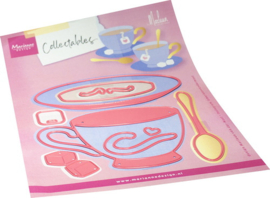 Collectables Cup & saucer by Marleen COL1586