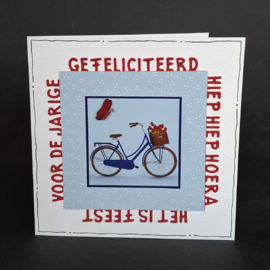 Craftables stencil Felicitatie vierkant by Marleen CR1656