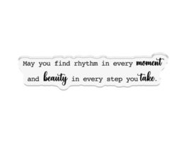 Stans, sjabloon en stempel - Beauty in every step