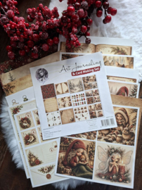 FairyBells Art Journaling & Card Making Set 26: Kerst rood - groen