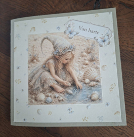 Fairybells combi knipvel voor pop-up en decoupage - strand beige B