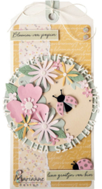 Craftables stencil Slimline tags CR1576