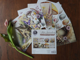 FairyBells Art Journaling & Card Making Backgrounds Set 7: Pasen - Voorjaar