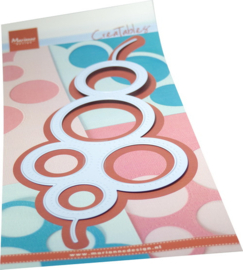 Creatables stencil Layout circles by Marleen LR0839