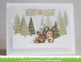 Lawn Fawn - Clear Stamps - Snow Day - LF723