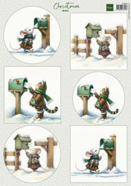 knipvel Christmas Mail VK 9616
