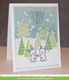 Lawn Fawn - Clear Stamps - Snow Day - LF723