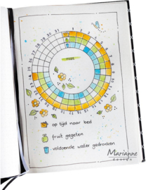 Clear stamp Marjoleine's Bujo - Tracker symbols MZ1909