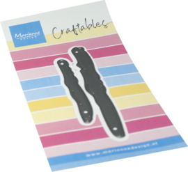Craftables stencil Snow landscapes CR1742