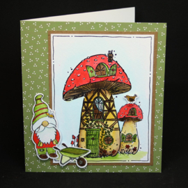 Clear Stamp & die set Mr. Garden Gnome CS1125