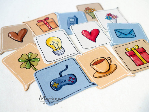 Clear Stamp Chat bubbles CS1176