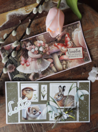 FairyBells Art Journaling Set A4 nr 2 - Voorjaar