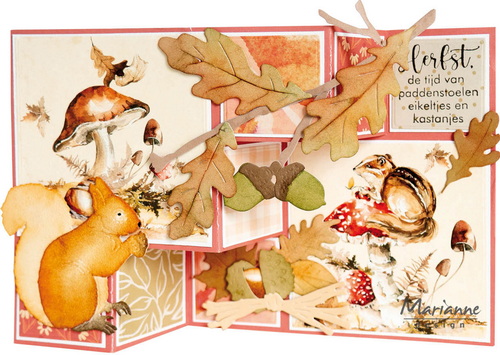 Creatables stencil Lay out - stair card LR0926