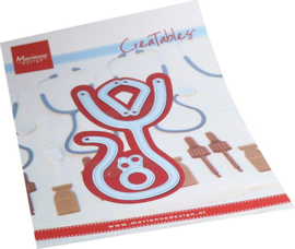 Creatables stencil Stethoscope LR0797