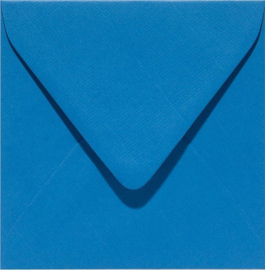 6 x vierkante envelop (14 x 14 cm) donkerblauw (906) voorheen 06 donkerblauw