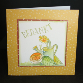 Clear stamp combi Aquarel bloemen 55.7774