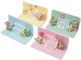 Thinlits Die Set Multi-Phrase Pop-Up Sizzix 665954