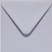 6 x vierkante envelop (14 x 14 cm) grijs (958)
