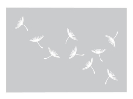 Stans, sjabloon en stempel - Make a wish