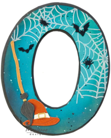 Creatables stencil Witch hats & broomstick LR0935