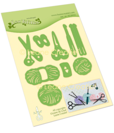 Lea’bilitie snij en embossing mal Haken & breien 45.9433