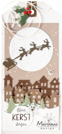 Creatables stencil Santa & sleigh LR0934