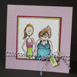 Clearstamps A6 -Summer Sweethearts - Marit