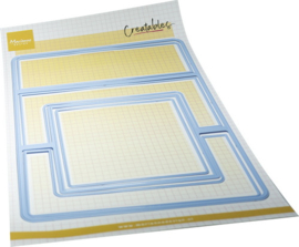Creatables stencil Square fold LR0977