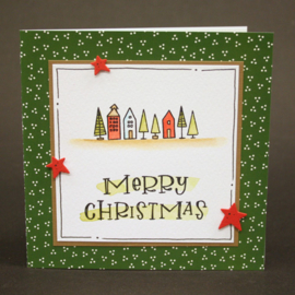 Clear Stamp Carla Kamphuis: A6 - handletter -  X-mas decorations 1  2202